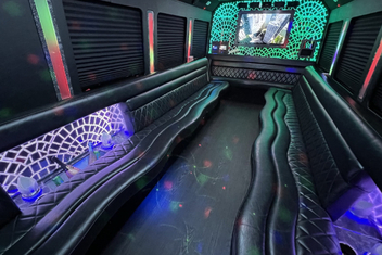 Oceanside Limo Bus Interior