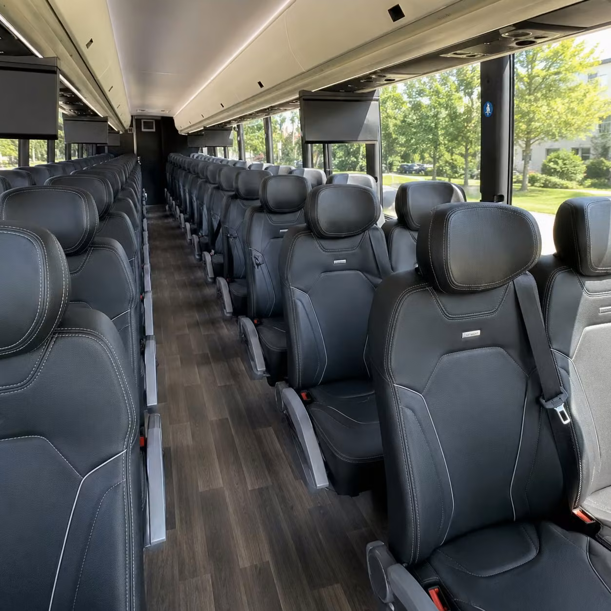 oceanside charter bus interior