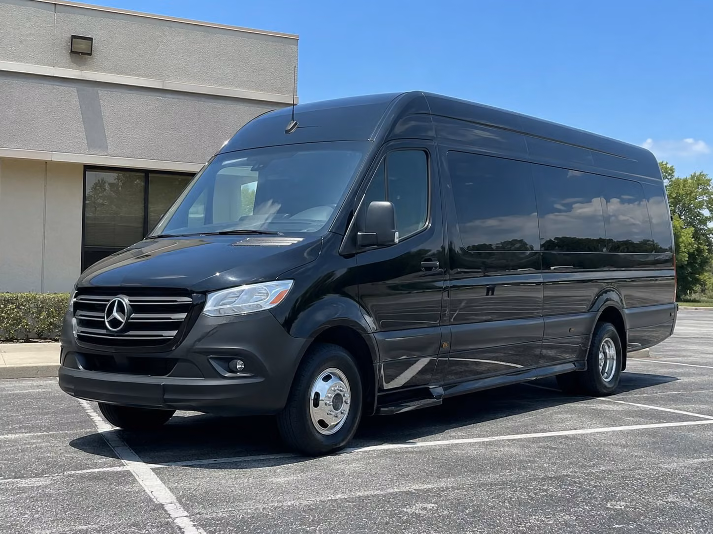 sprinter van with driver